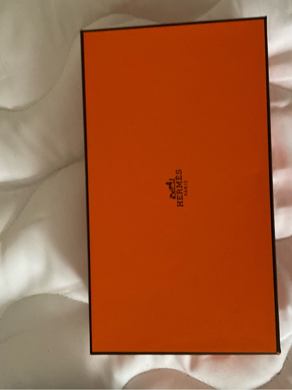 Hermes orange gift box